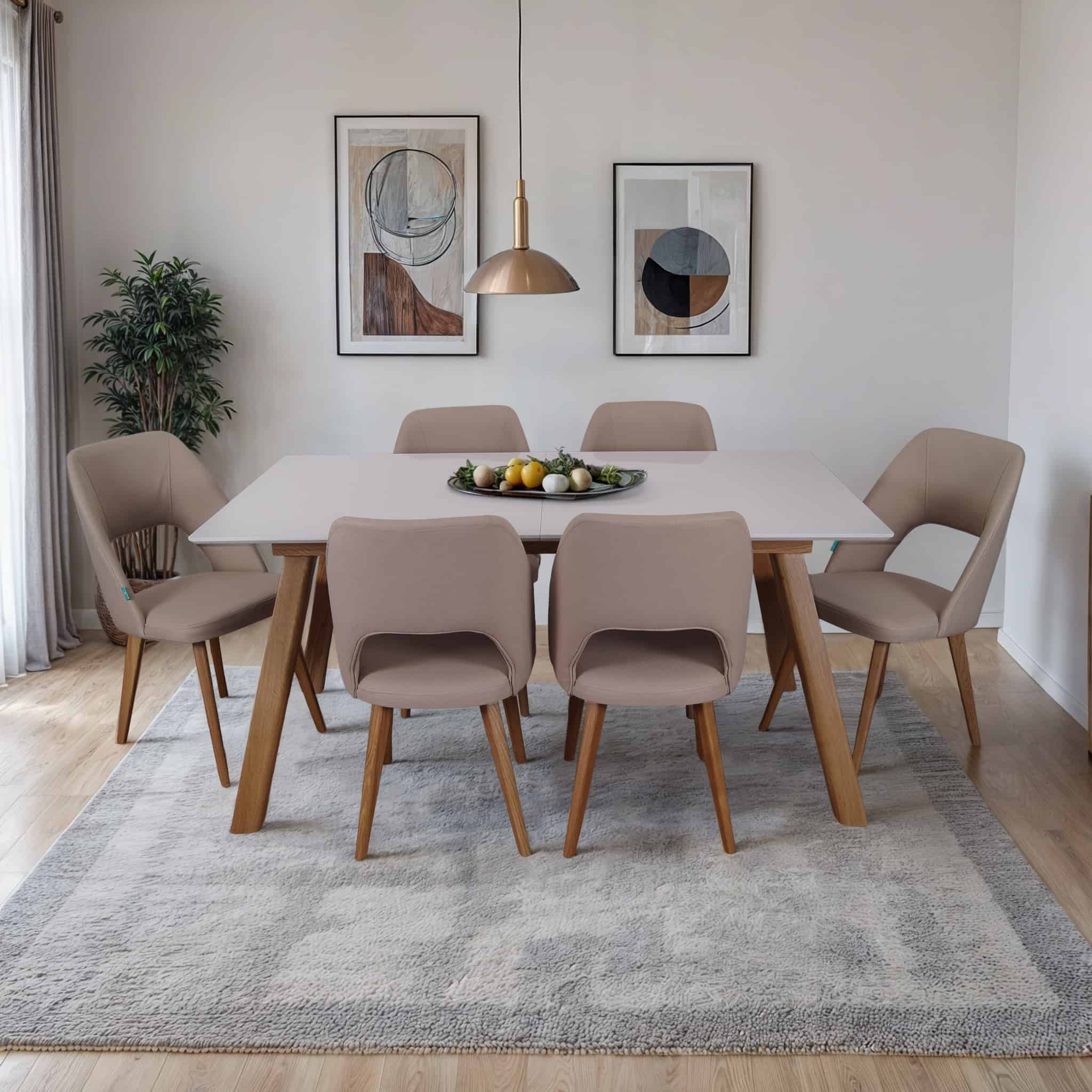 Dinning Table Aria Oak legs